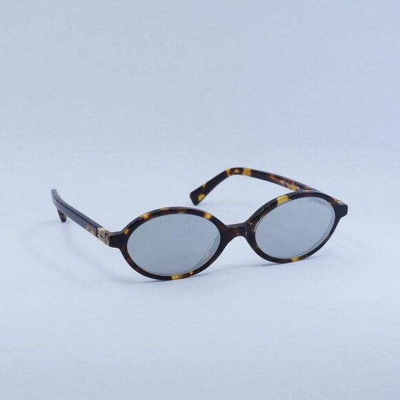 ?️ New Miu Miu MU04ZS VAU07F Sunglasses - Honey Havana Frame, Light Grey Lenses main image 12
